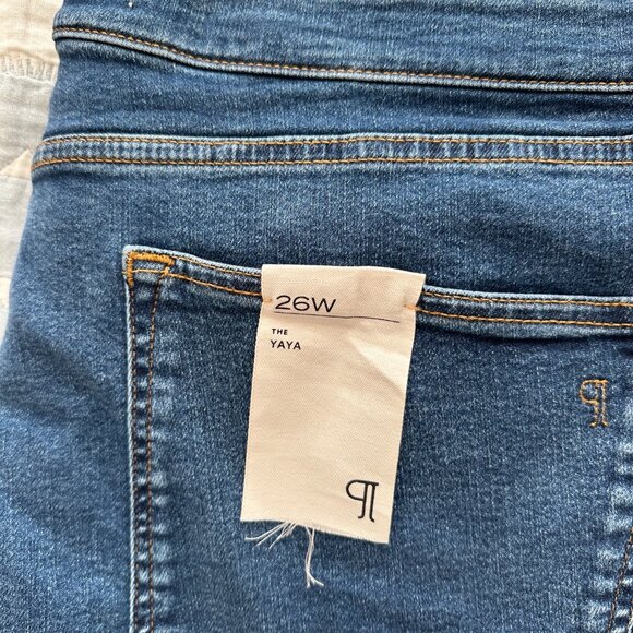 Anthropologie | Yaya Mid-Rise Crop Jeans by Pilcro | 26W -- NWT - Picture 9 of 9